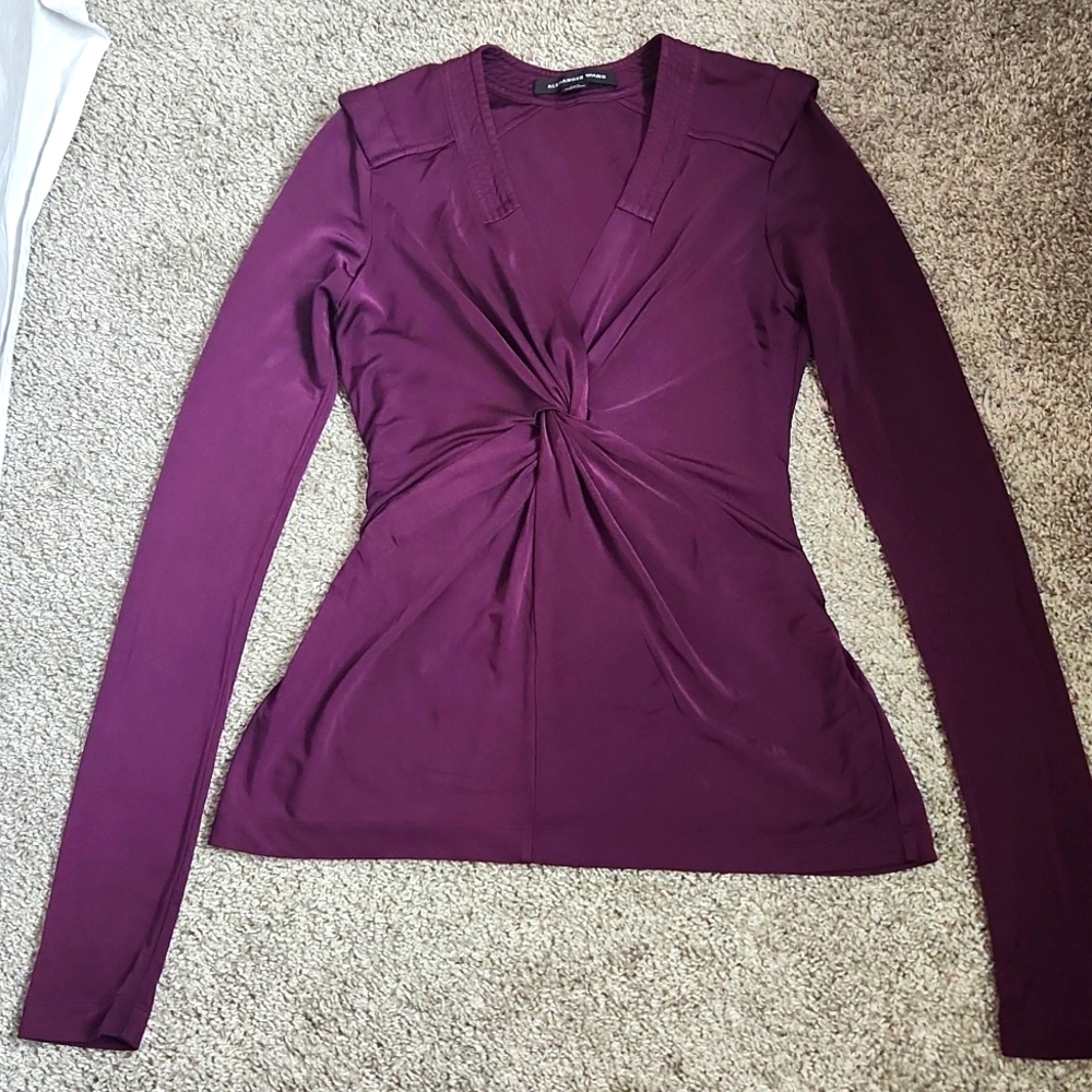 Alexander Wang Long Sleeve Shirt  womens Size 4